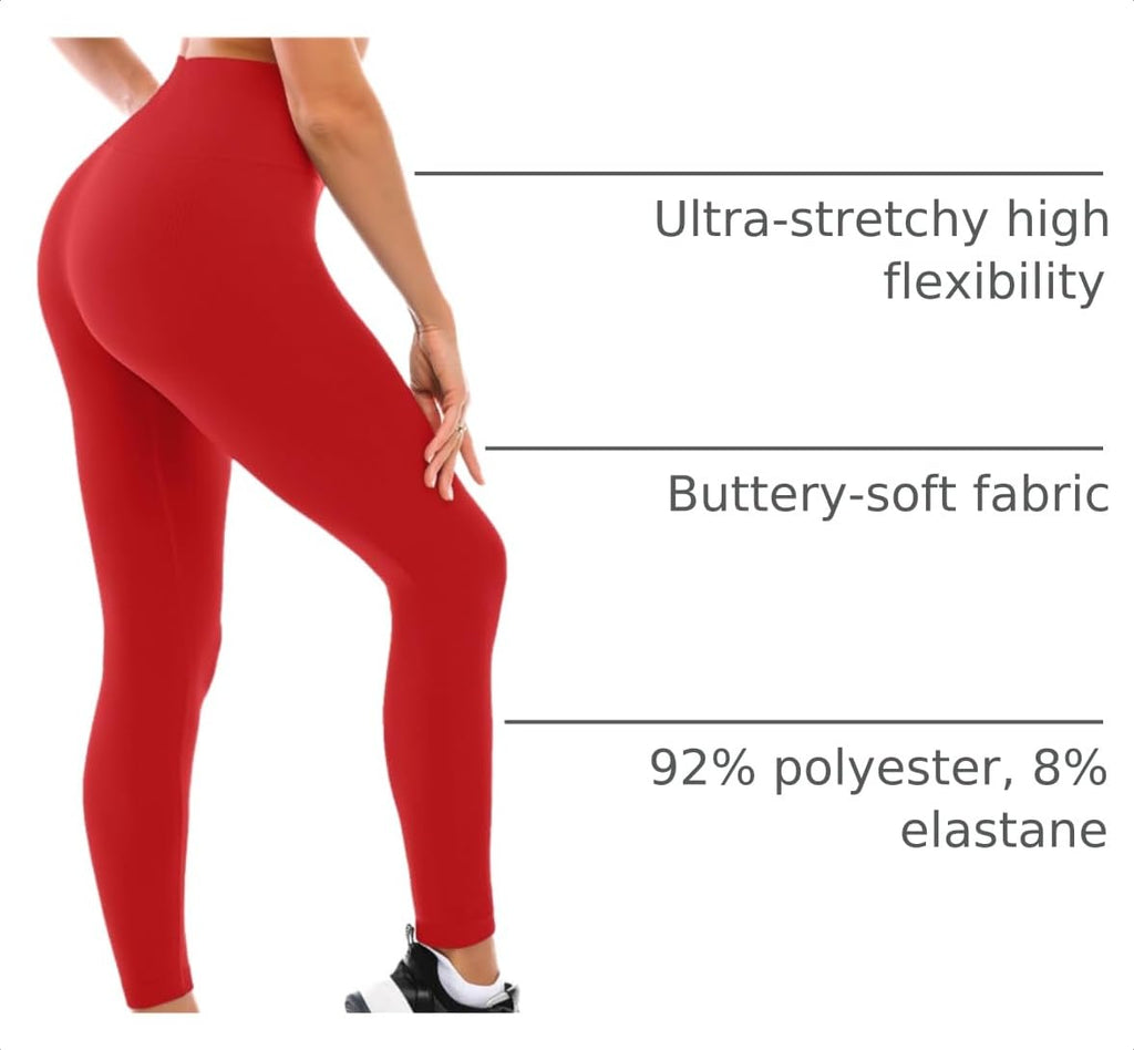 High Waisted Leggings for Women, Full Length & Capri Pants