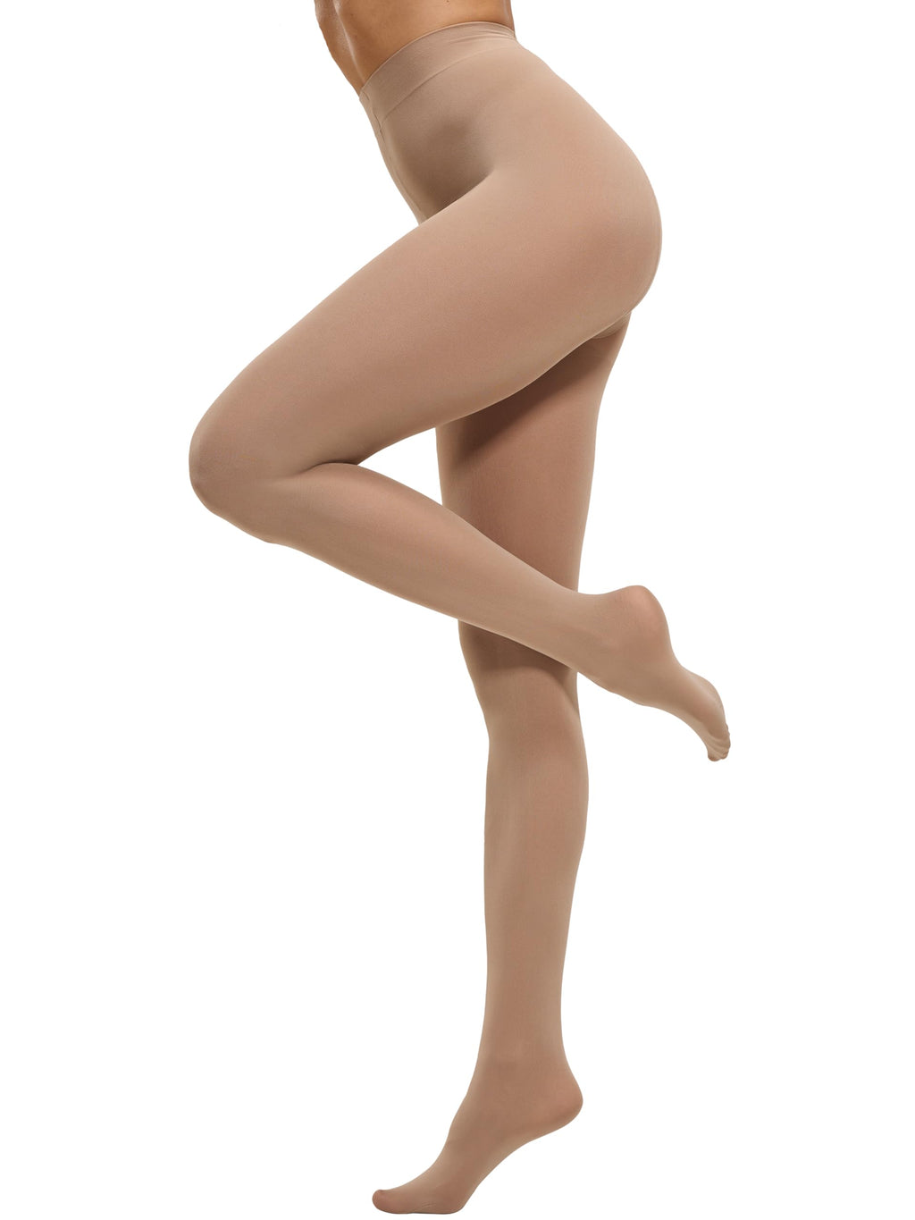 CozyWow Women's 80D Soft Opaque Tights, High Waist Solid Color Womens Tights with 30+ Colors