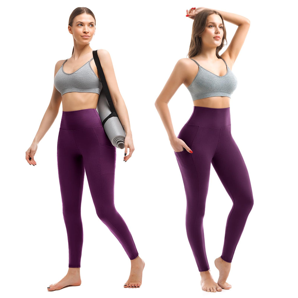 Walifrey Leggings with Pockets for Women