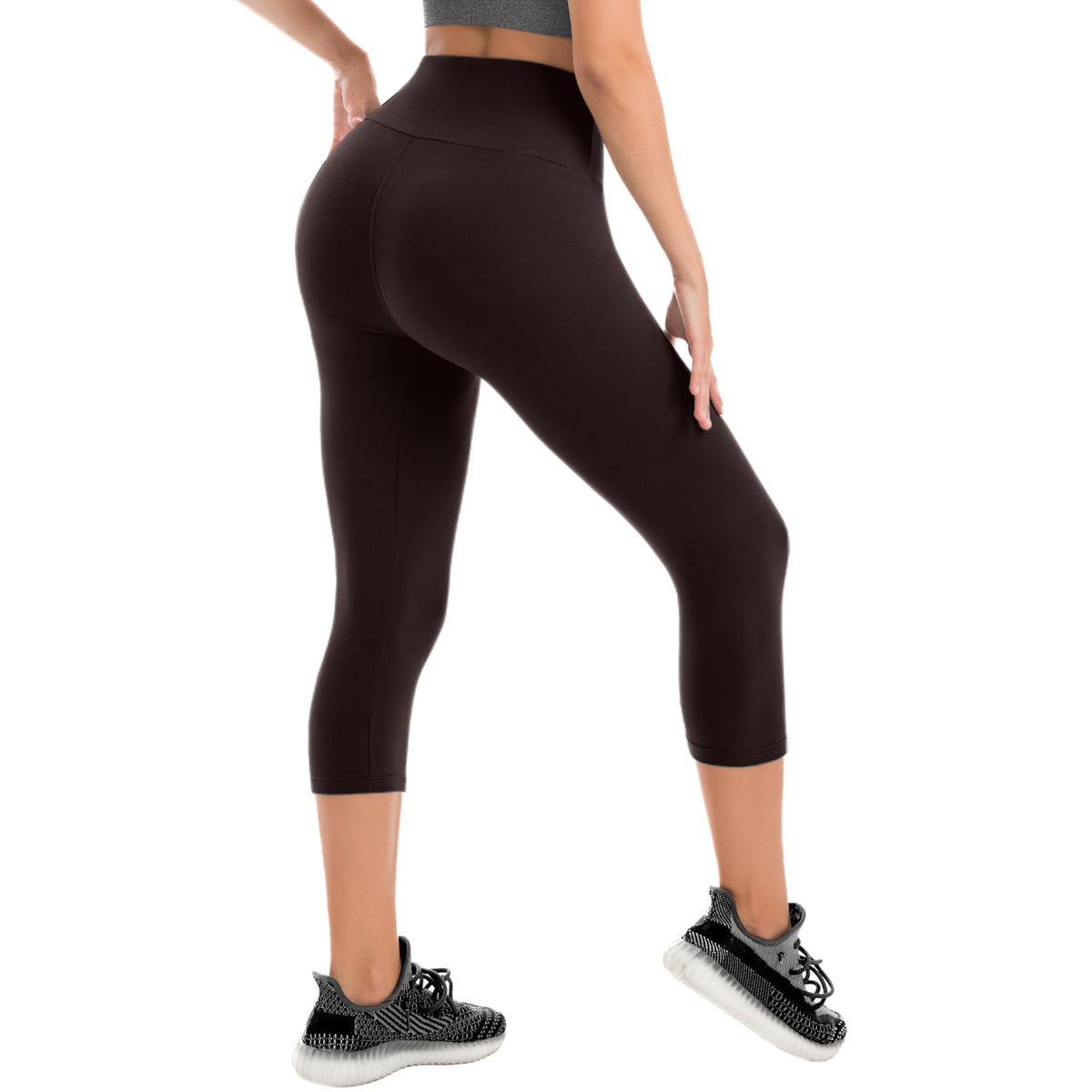 High Waisted Leggings for Women, Full Length & Capri Pants