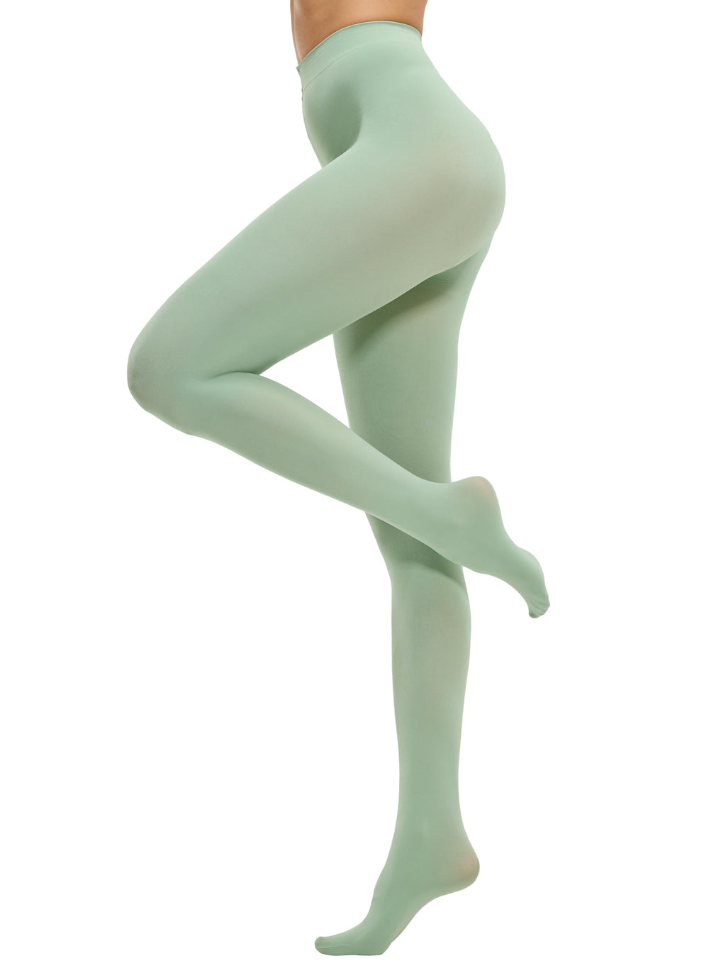CozyWow Women's 80D Soft Opaque Tights, High Waist Solid Color Womens Tights with 30+ Colors