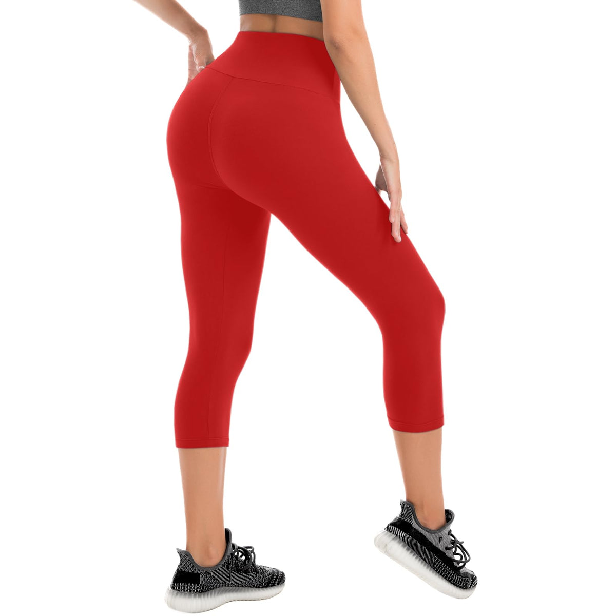 High Waisted Leggings for Women, Full Length & Capri Pants