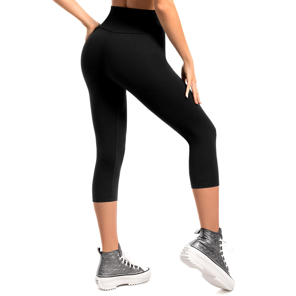 High Waisted Leggings for Women, Full Length & Capri Pants