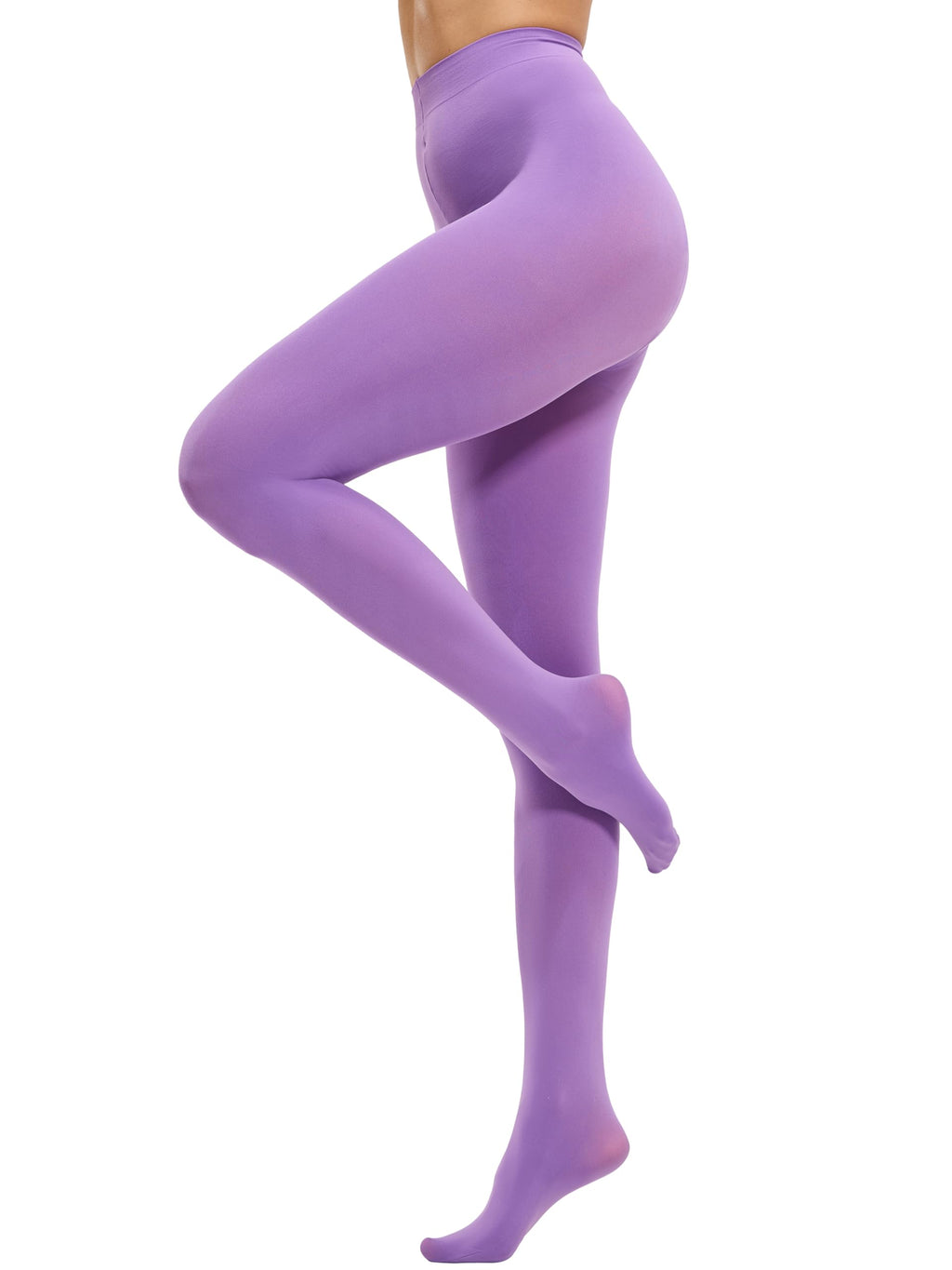 CozyWow Women's 80D Soft Opaque Tights, High Waist Solid Color Womens Tights with 30+ Colors