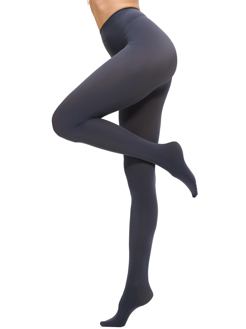 CozyWow Women's 80D Soft Opaque Tights, High Waist Solid Color Womens Tights with 30+ Colors