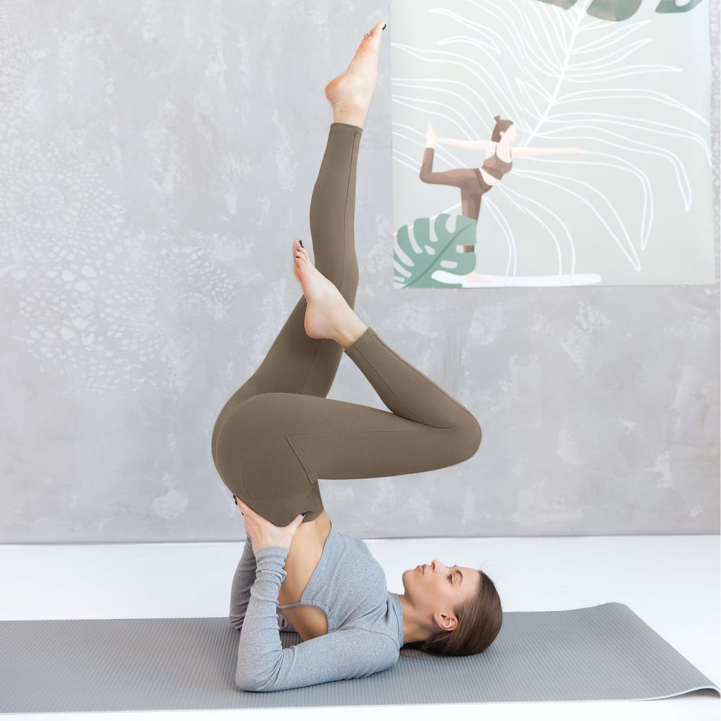 Walifrey Leggings with Pockets for Women
