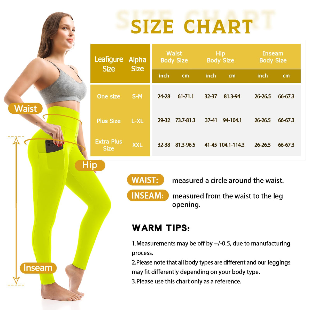 Walifrey Leggings with Pockets for Women