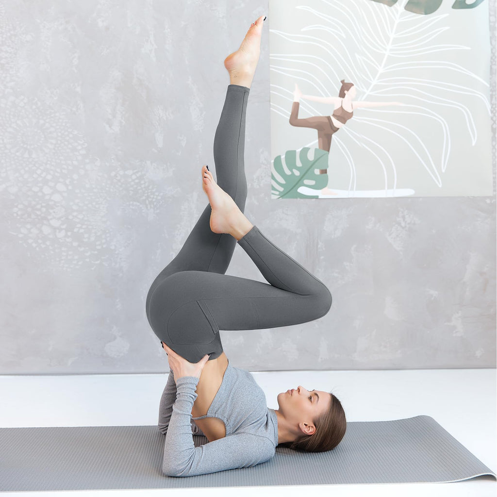 Walifrey Leggings with Pockets for Women