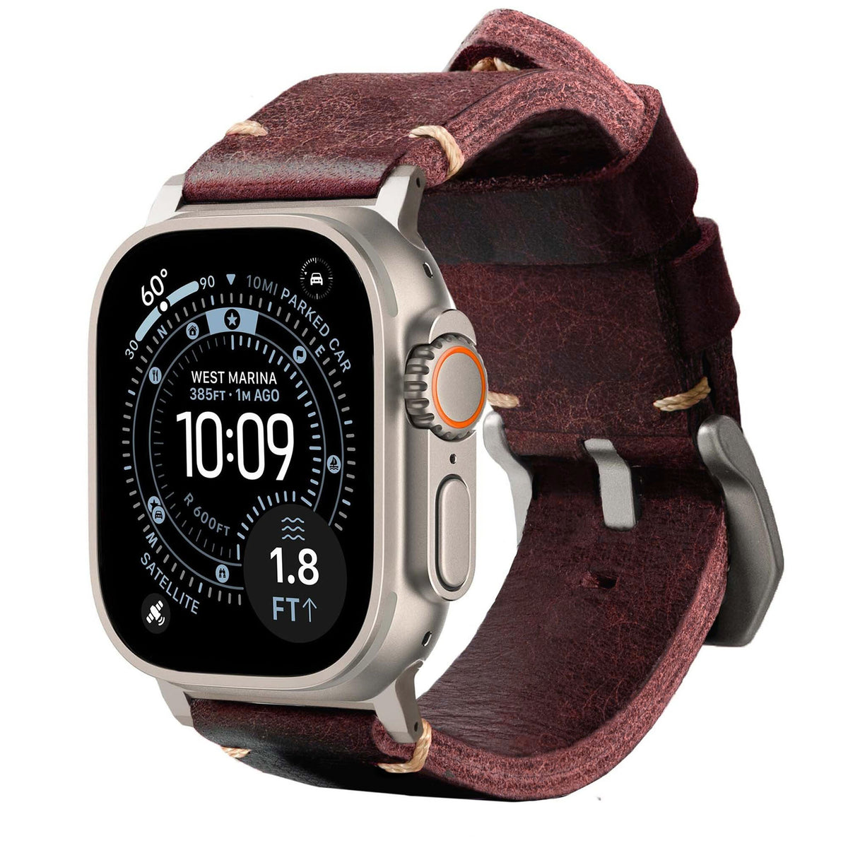 Bracelet en cuir italien pour Apple Watch – Robust R01