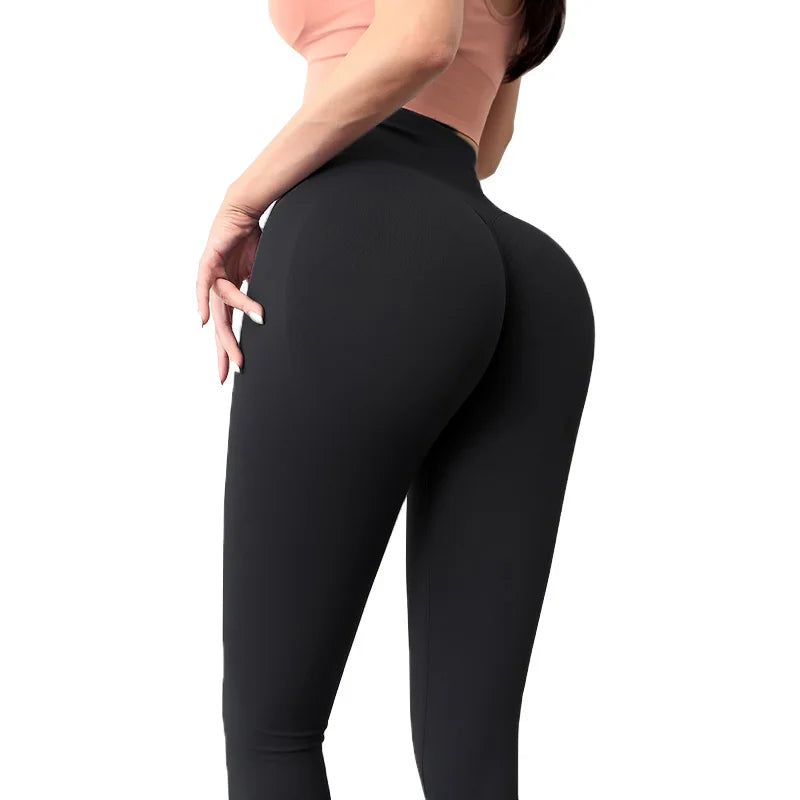 New Seamless Yoga Pant High Elastic Sports Fitness Legging Women High Waist Gym Scrunch Butt Running Training Girl Tight