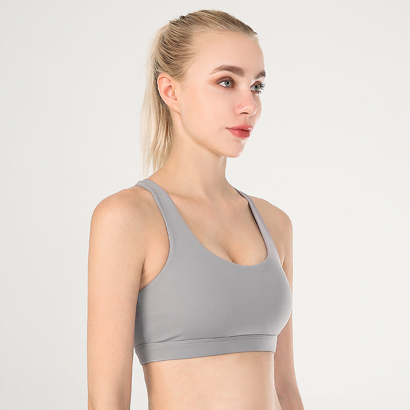Wholesale Sport Women Yoga Bra Sports Shockproof Yoga Fitness Women Cross Sports Bra