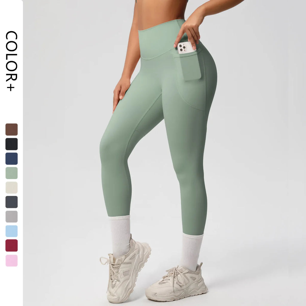 Women Seamless Yoga Leggings High Waist Push Up Yoga Leggins Gym Pants Female Gym Butt Scrunch Legging