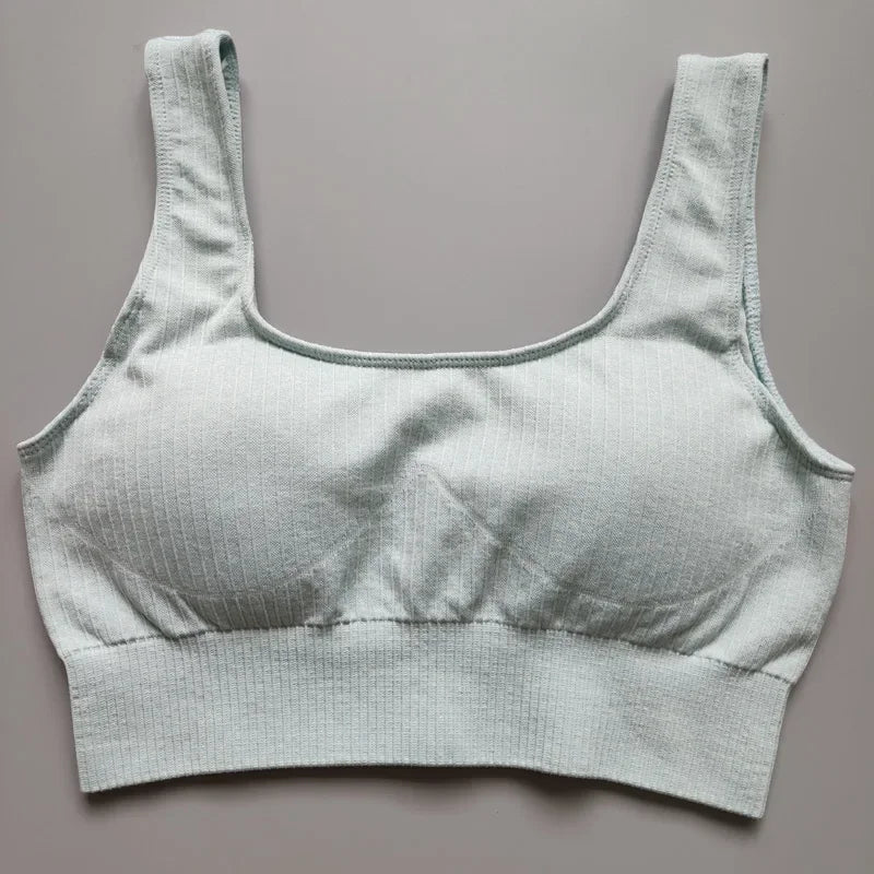 Nepoagym RIBBON Women Seamless Bra Sport Bra Top  Yoga Bra Sports Bra Sports Wear for Women Gym Seamless Top Gym Sport Bra Women