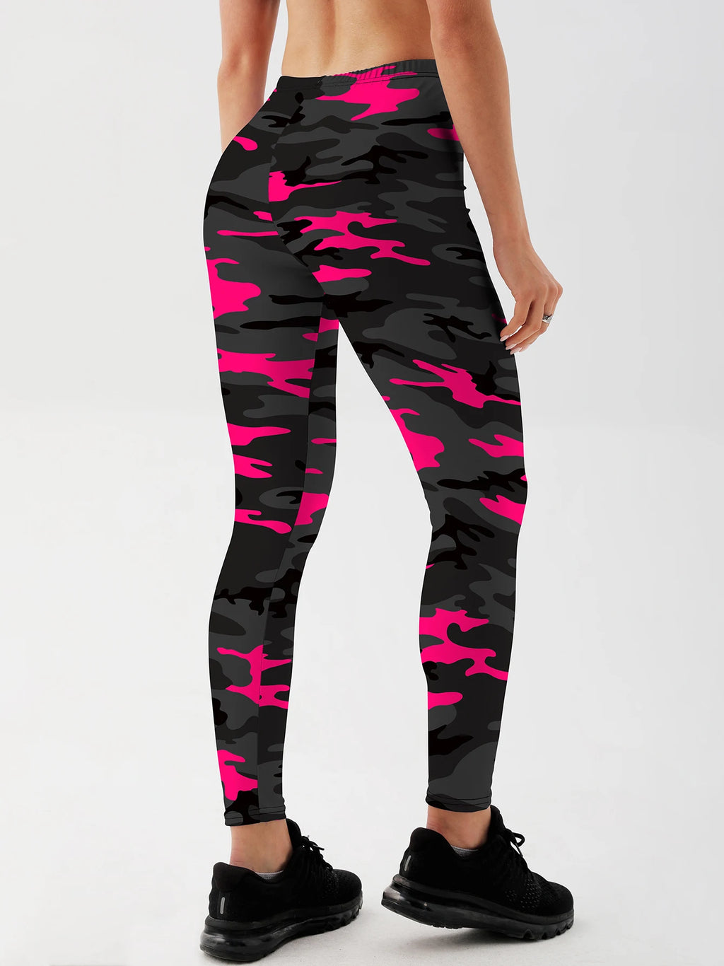 Fashion Women Camouflage Leggings for Fitness High Waist Gym Legging Push Up Women Navy Leggings