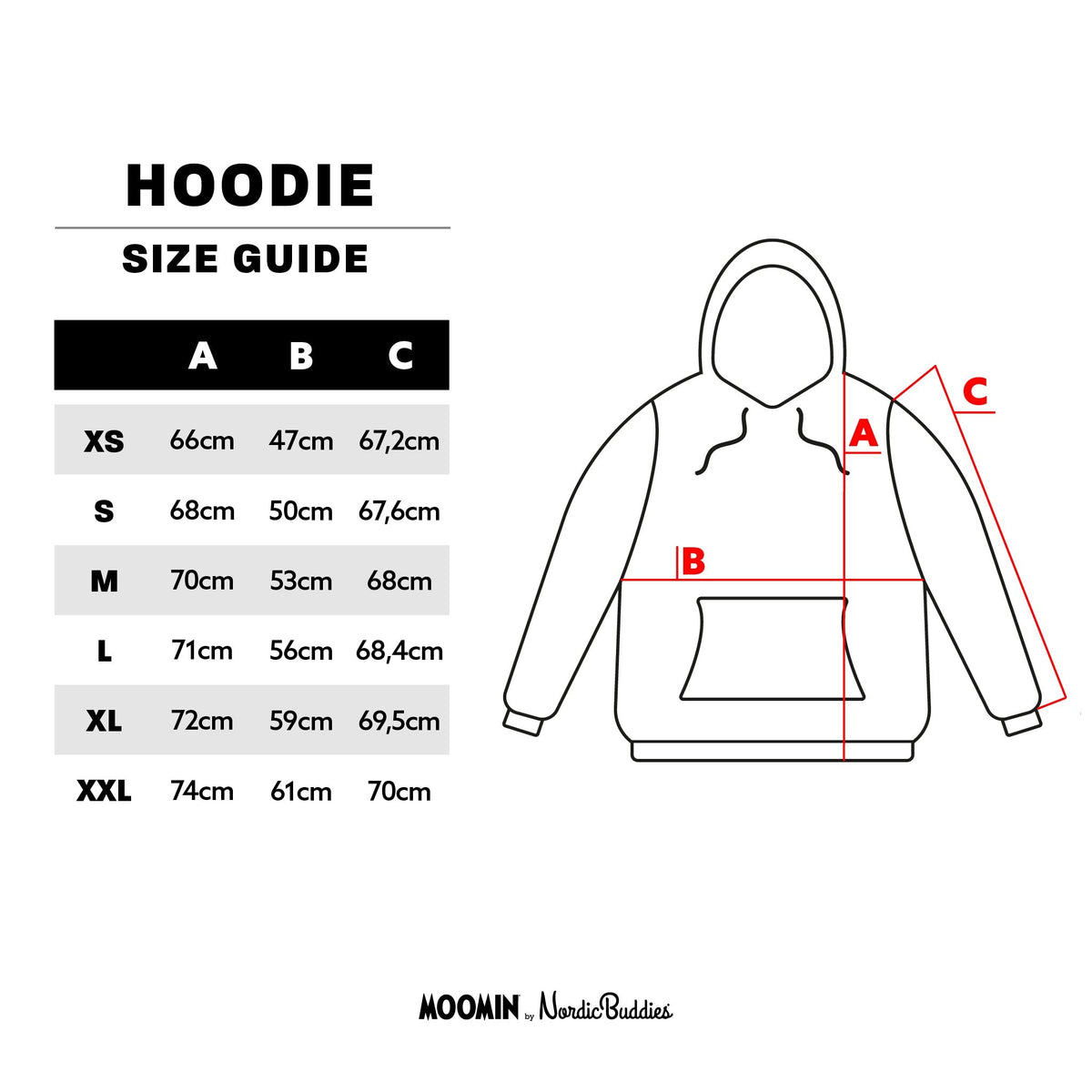 Premium Cotton Hoodie - Moominpappa