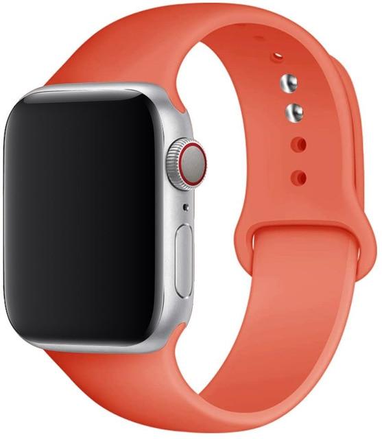 Bracelet silicone pour Apple Watch – 27 coloris