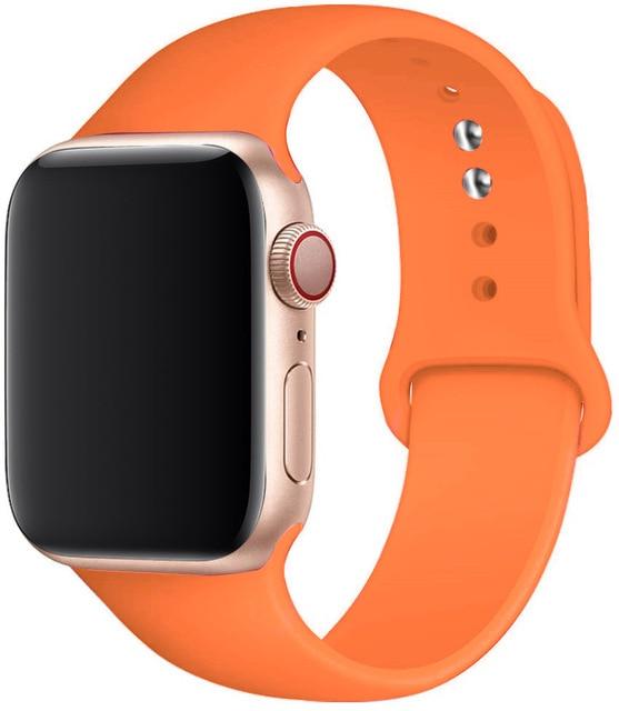 Bracelet silicone pour Apple Watch – 27 coloris