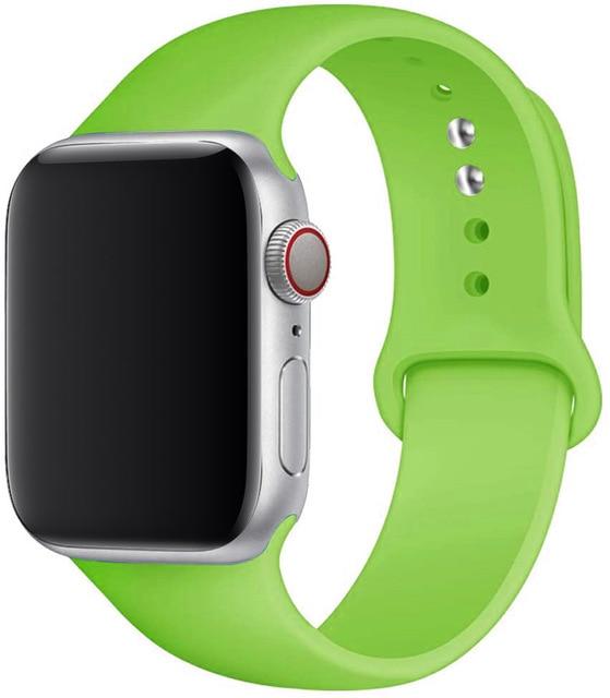 Bracelet silicone pour Apple Watch – 27 coloris