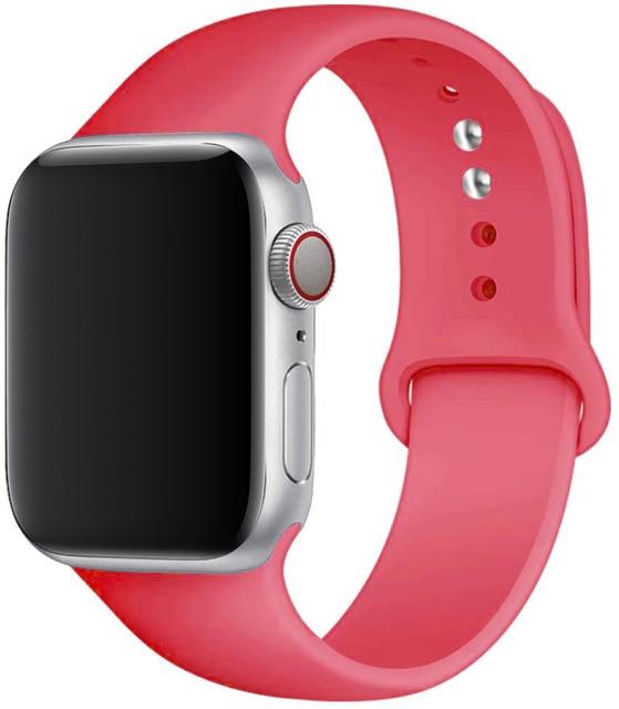 Bracelet silicone pour Apple Watch – 27 coloris