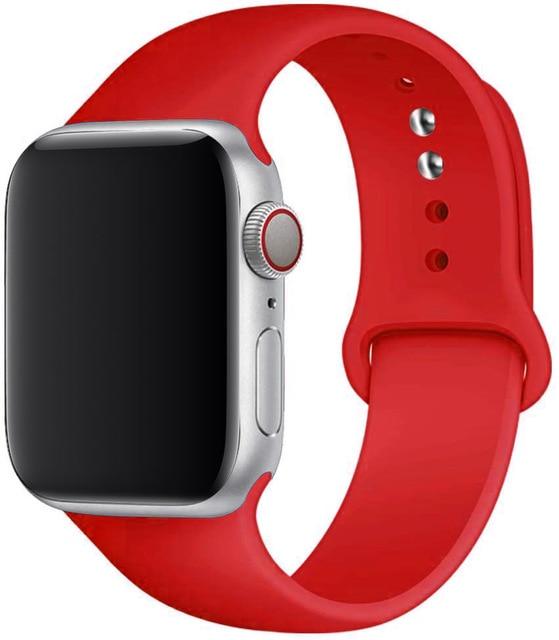 Bracelet silicone pour Apple Watch – 27 coloris