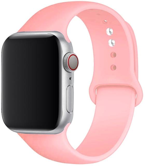 Bracelet silicone pour Apple Watch – 27 coloris