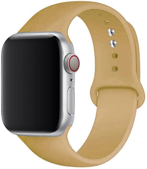 Bracelet silicone pour Apple Watch – 27 coloris