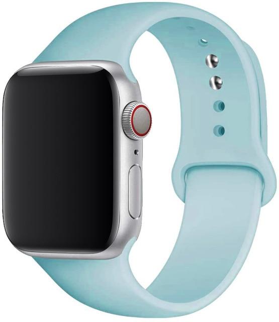 Bracelet silicone pour Apple Watch – 27 coloris