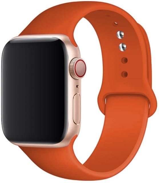 Bracelet silicone pour Apple Watch – 27 coloris
