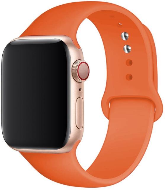 Bracelet silicone pour Apple Watch – 27 coloris