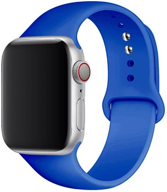Bracelet silicone pour Apple Watch – 27 coloris