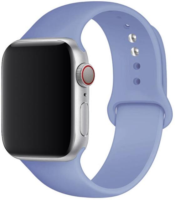 Bracelet silicone pour Apple Watch – 27 coloris