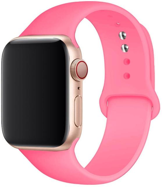 Bracelet silicone pour Apple Watch – 27 coloris