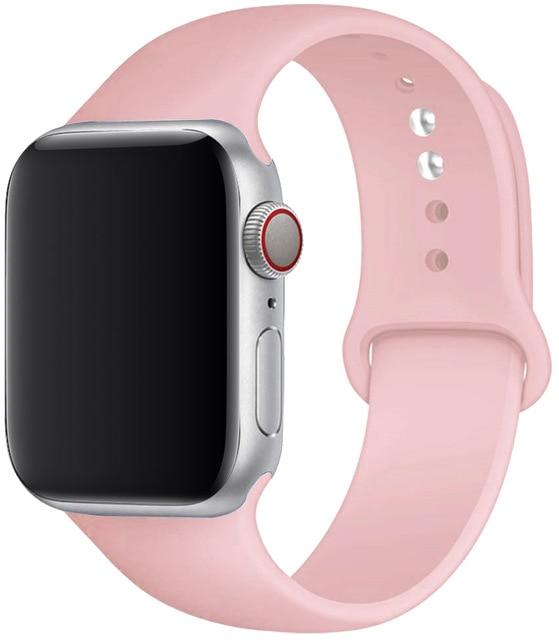 Bracelet silicone pour Apple Watch – 27 coloris
