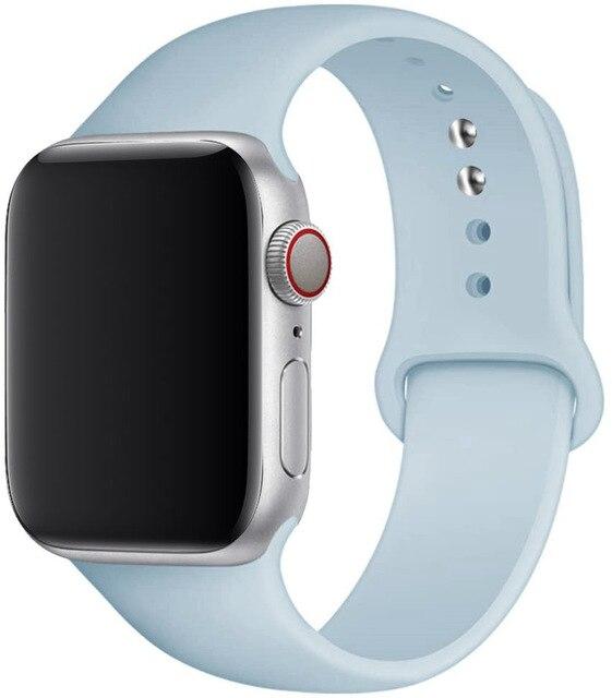 Bracelet silicone pour Apple Watch – 27 coloris