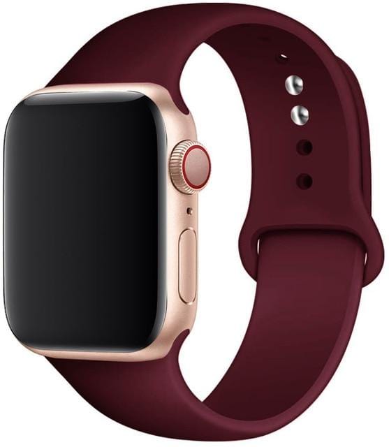 Bracelet silicone pour Apple Watch – 27 coloris