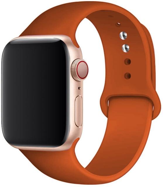 Bracelet silicone pour Apple Watch – 27 coloris
