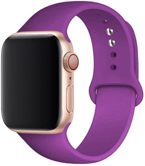 Bracelet silicone pour Apple Watch – 27 coloris