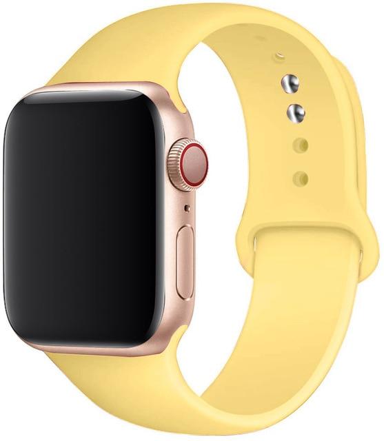 Bracelet silicone pour Apple Watch – 27 coloris