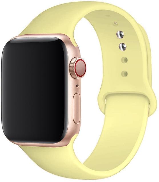 Bracelet silicone pour Apple Watch – 27 coloris