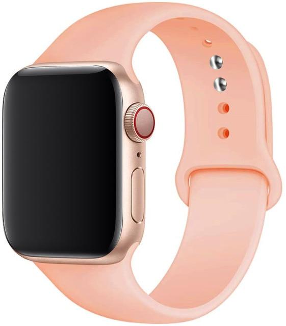 Bracelet silicone pour Apple Watch – 27 coloris